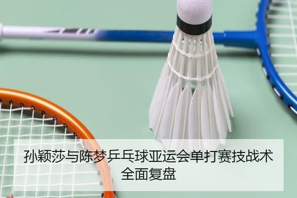 孙颖莎与陈梦乒乓球亚运会单打赛技战术全面复盘